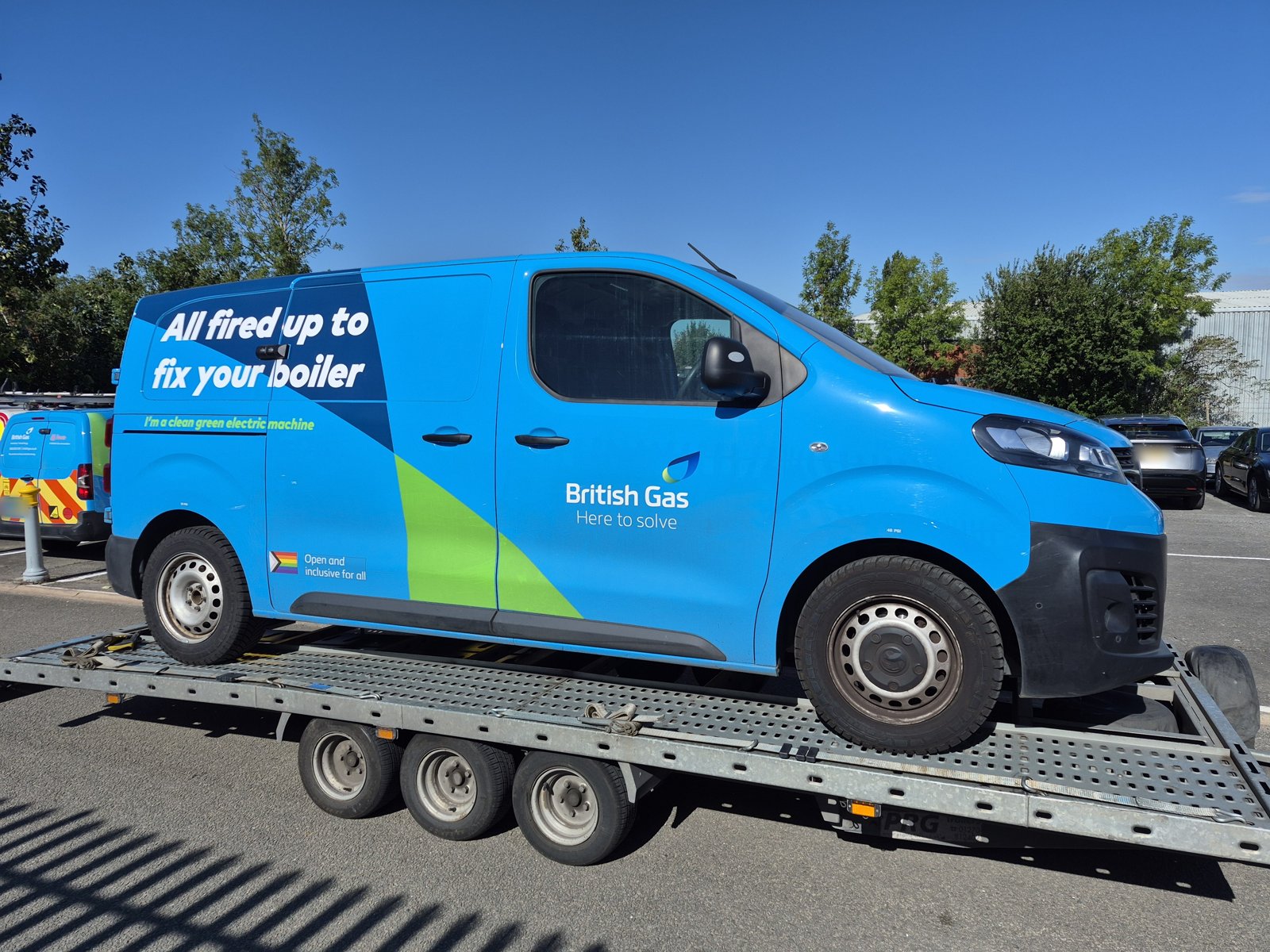 Fleet Van Transport: Edinburgh to Wolverhampton to Coventry