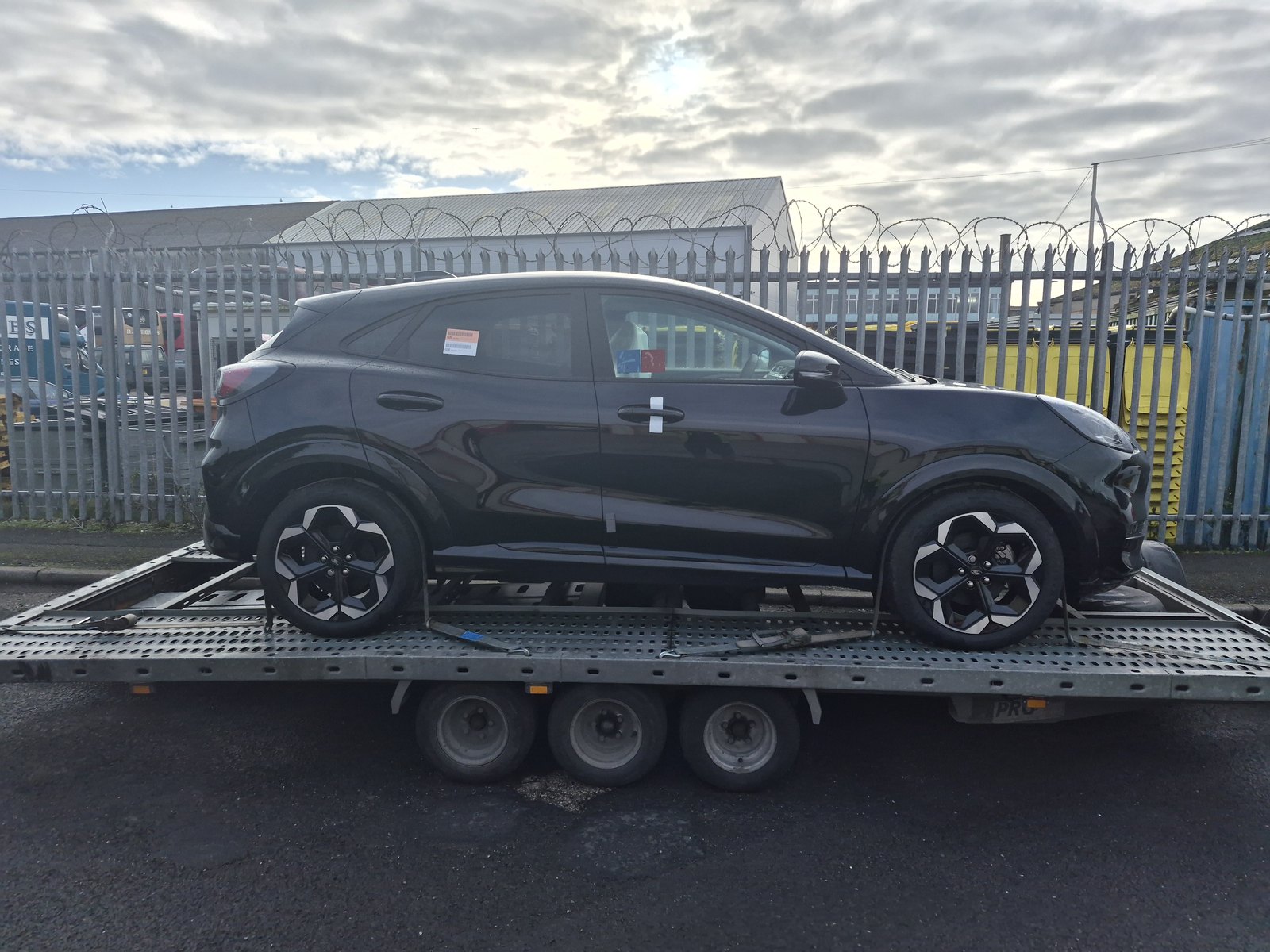 Electric Car Transport: New Ford Puma Gen-E, Blackpool to Walsall